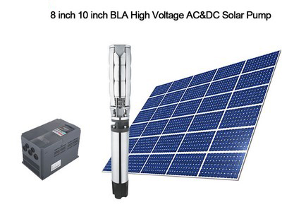 8"/ 10" Submersible Solar Pump, AC 380V/DC 540V, BLA