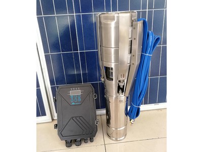 4" Submersible Solar Pump, SS304 Impeller, AC110V/DC150V, AC220V/DC300V, AC380V/DC540V, BLAS