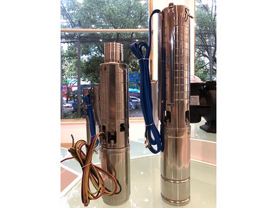 4" Submersible Solar Pump, Encapsulated Submersible Motor, SS304 Impeller, AC110V/DC150V, AC220V/DC300V, AC380V/DC540V, BLASP