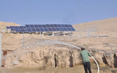 Water supply in desert